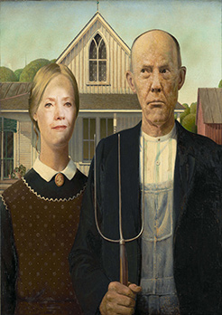 American-Gothic Portrait