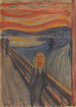 The Scream Portrait